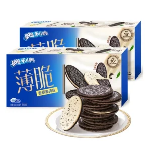 奥利奥 薄脆 夹心饼干【香草奥碎味】190g